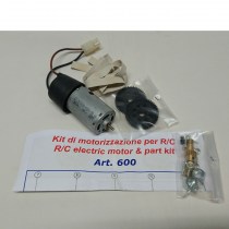 Model boat electric motor for Bruma kit